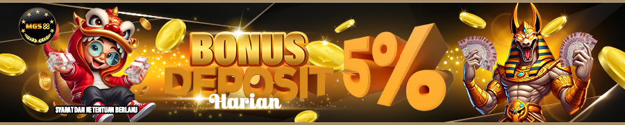 Bonus Deposit Harian 5%
